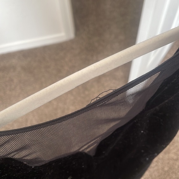 Velvet mini dress - Picture 4 of 5